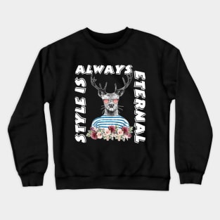 Deer Crewneck Sweatshirt